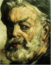 Portrait of Adrien Godien: Self-portrait